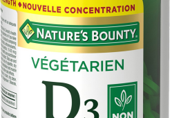 Végétarien Vitamine D3 2500 IU