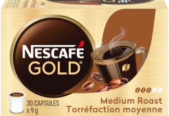 Nescafe Capsule - NESCAFÉ GOLD Medium Roast Coffee Capsules (30 Cups)