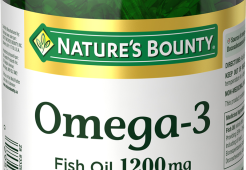 Omega-3 Fish Oil 1200mg 120 Softgels