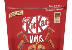 KIT KAT Chocolate Minis, Resealable Bag, 104 grams.