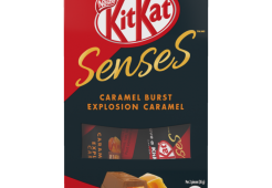 KIT KAT SENSES Caramel Burst Chocolate Boutique Bag, 162 grams.