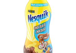 Sirop de chocolat NESQUIK moins de sucre, 510 ml.