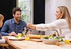 L'évolution de l'événement de manger.