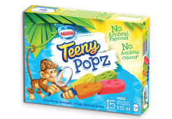 TEENY POPZ, Frozen Ice Pops, Multipack, 15 x 15 ml